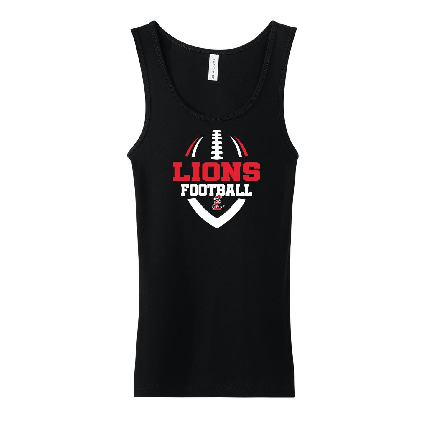 Lions L Football Women's Tank Top