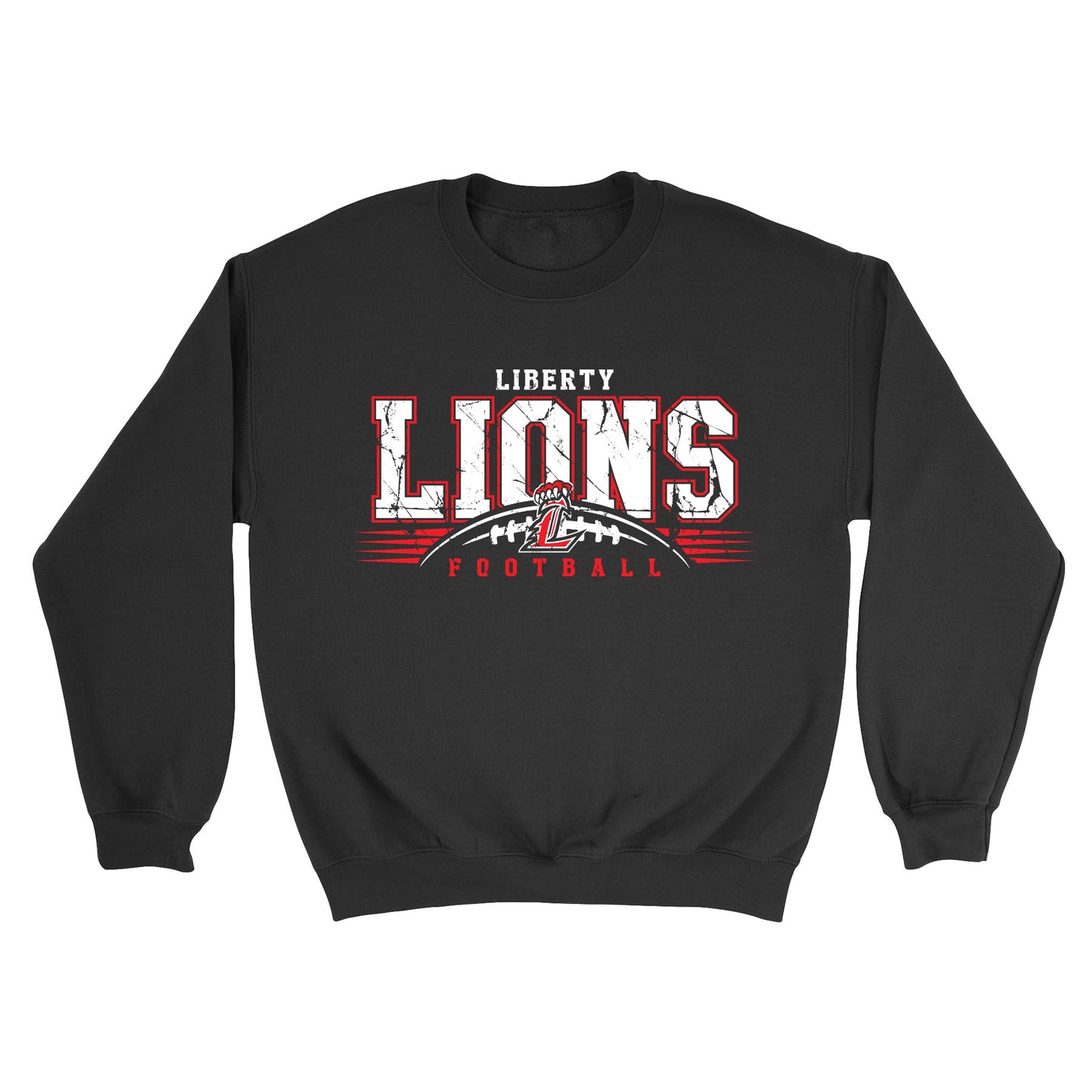 Liberty Lions Distressed Unisex Crewneck Sweatshirt