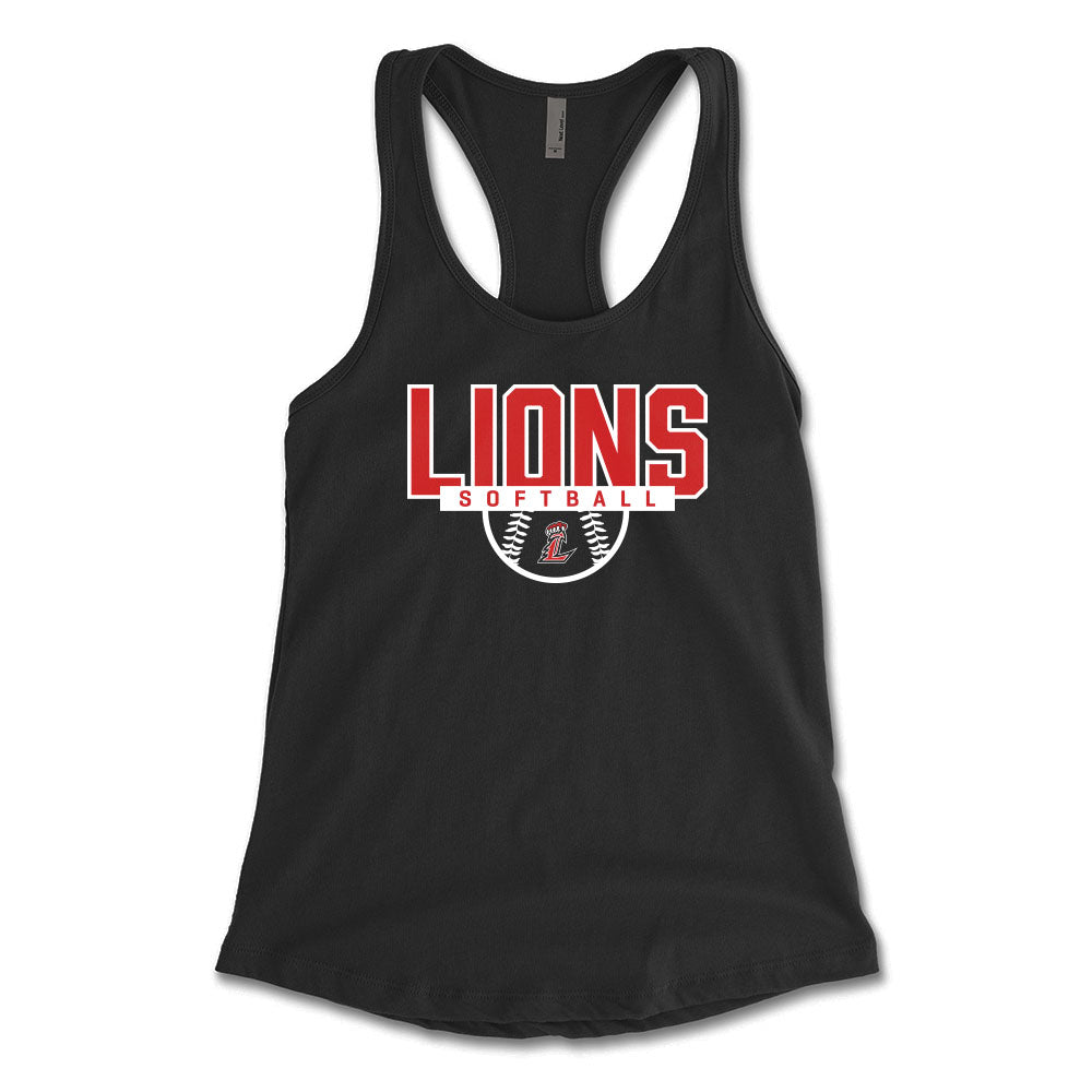 Lions Softball Racerback Tank