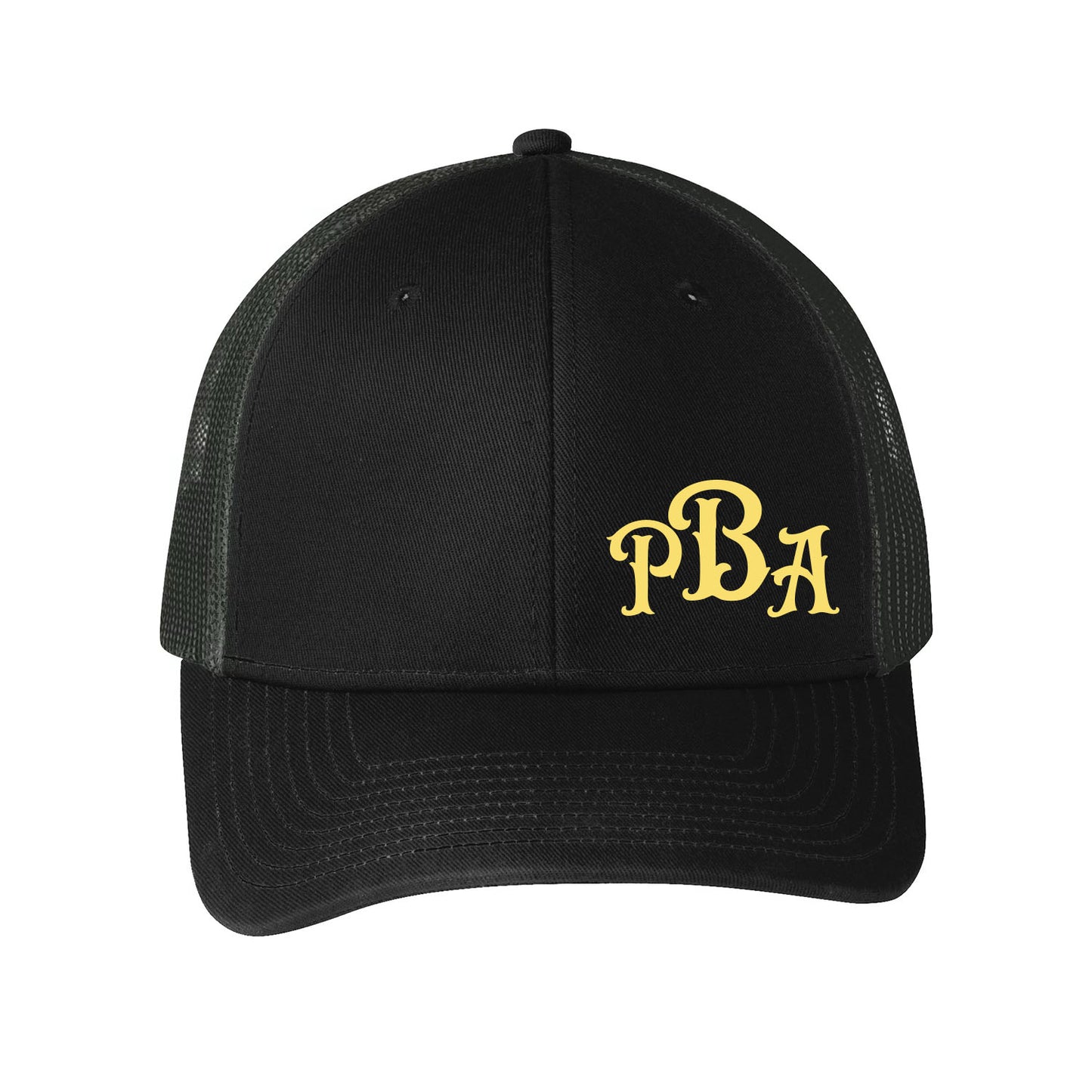 PBA Curved Snapback Trucker