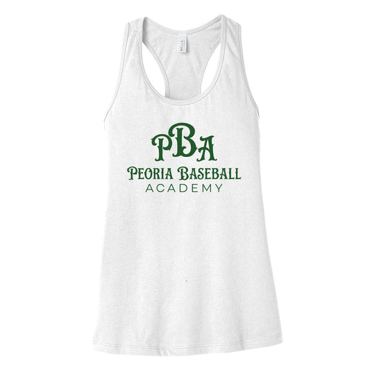 Peoria Baseball Academy Women's Racerback Tank