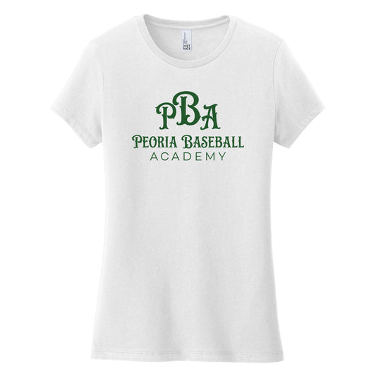 Peoria Baseball Academy Women's Fitted Tee