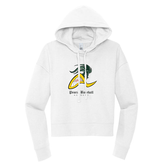 Peoria Baseball Mascot Cropped Hoodie