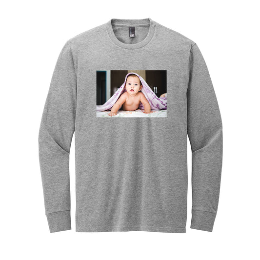 Custom Photo Long Sleeve Tee