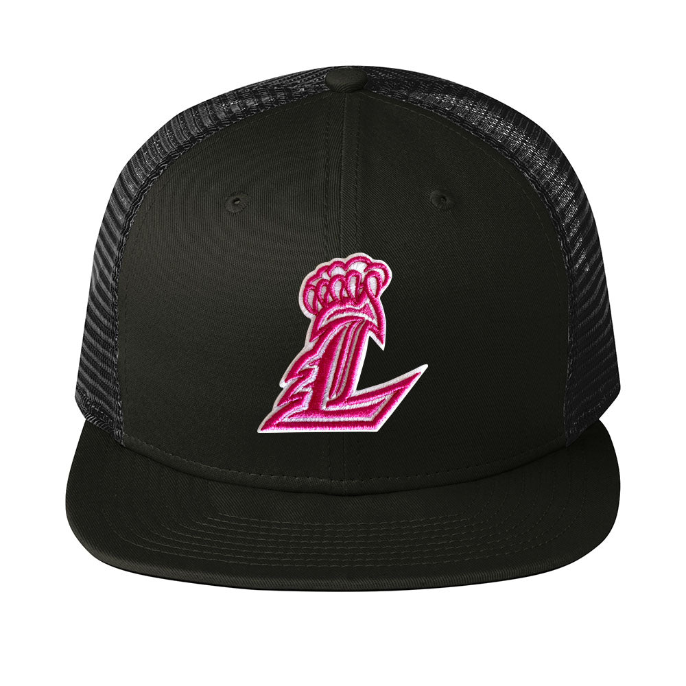 Liberty Pink L Black New Era Trucker