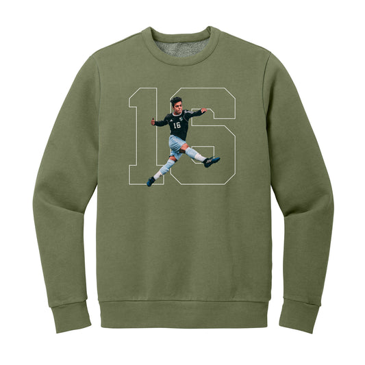 Custom Number and Picture Crewneck Sweatshirt