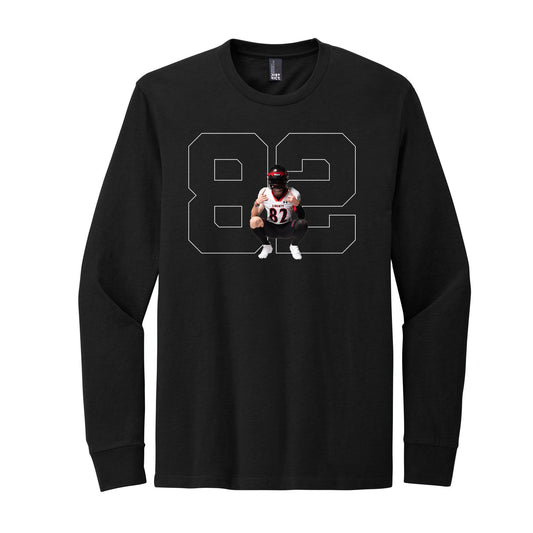 Custom Number and Picture Long Sleeve Tee