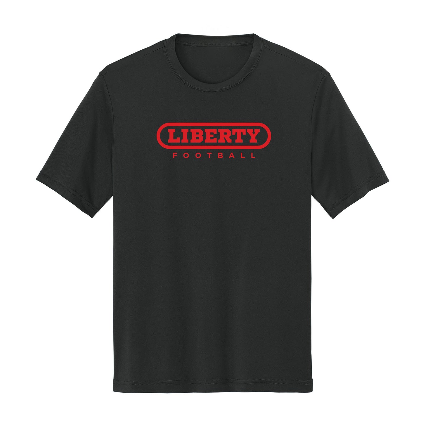 2025 Liberty Football Red Dri Fit Tee