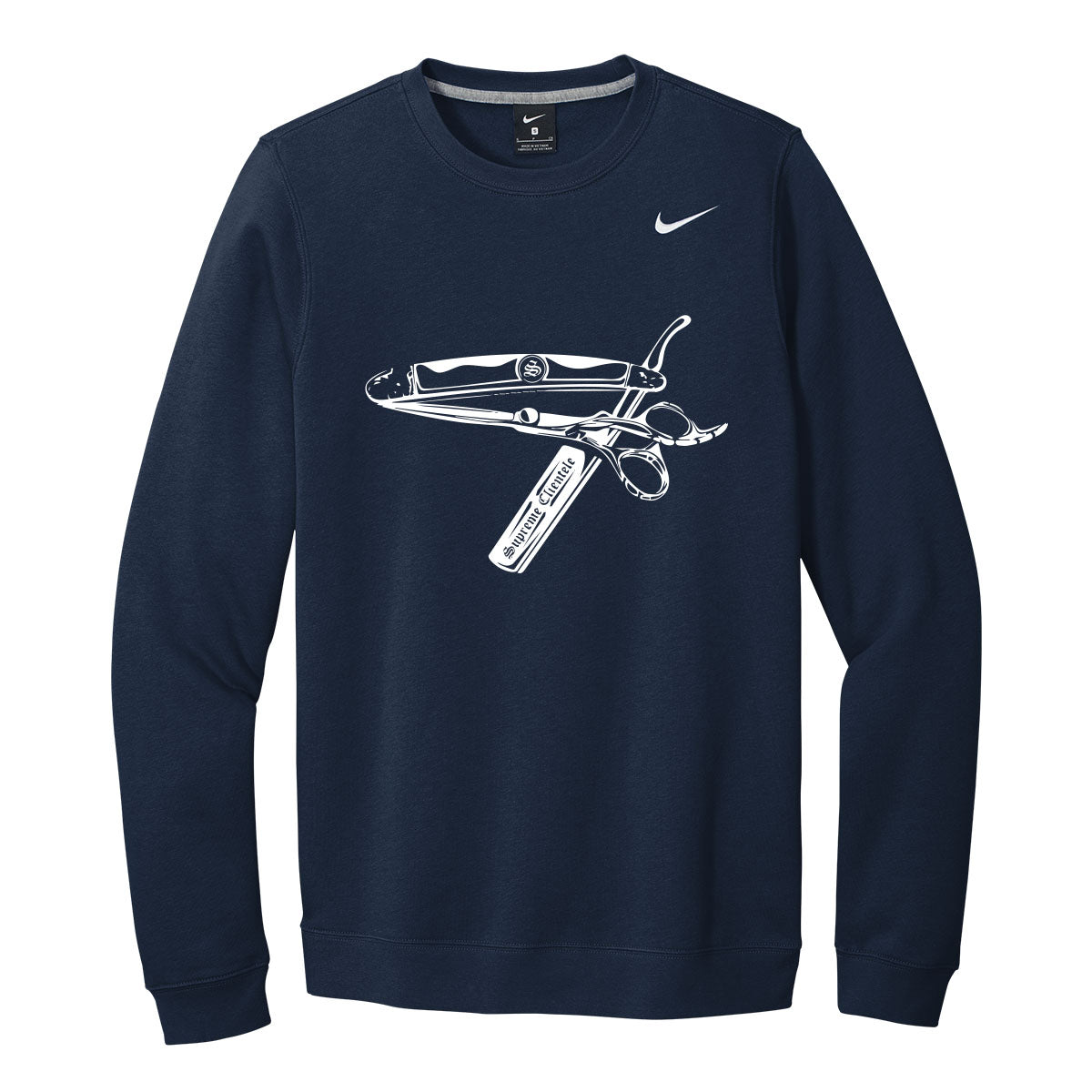Supreme Barber Blade Nike Crewneck Sweatshirt
