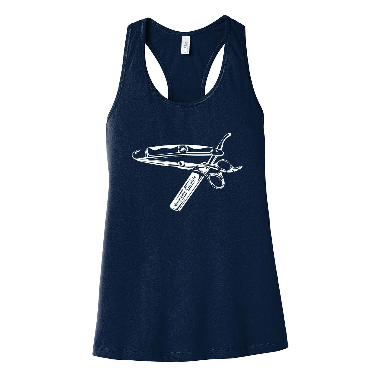 Supreme Barber Blade Women's Racerback Tank