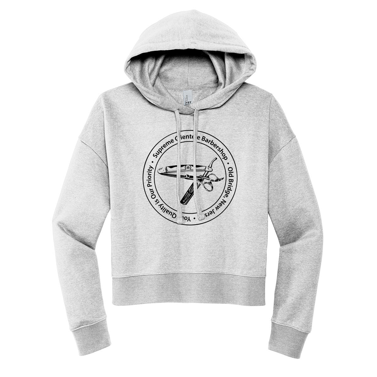 Supreme Barber Cropped Hoodie