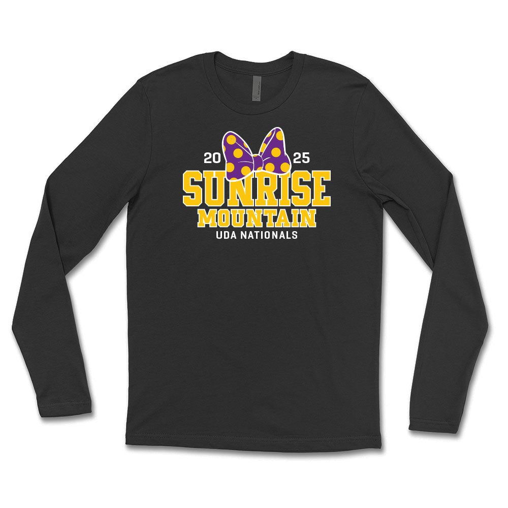 SMHS Nationals Minnie Bow Long Sleeve Tee
