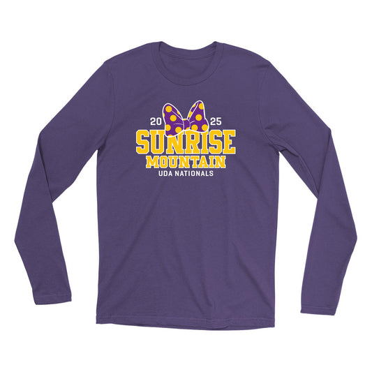 SMHS Nationals Minnie Bow Long Sleeve Tee