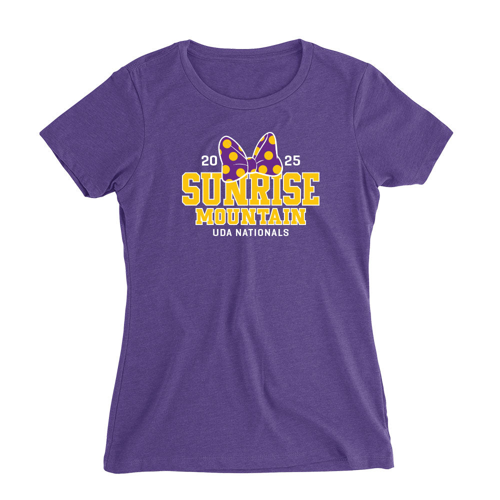 SMHS Nationals Minnie Bow Women's Fit Tee