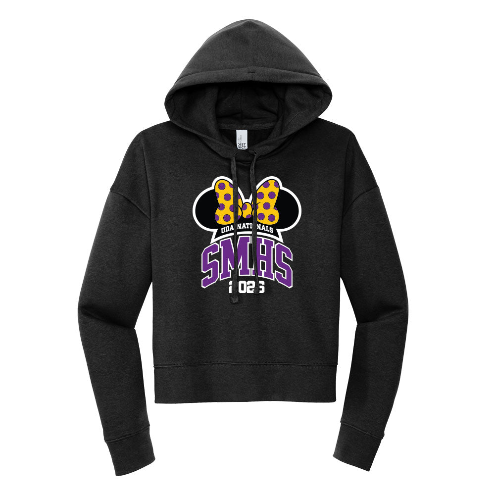 SMHS Nationals Minnie Ears Cropped Hoodie