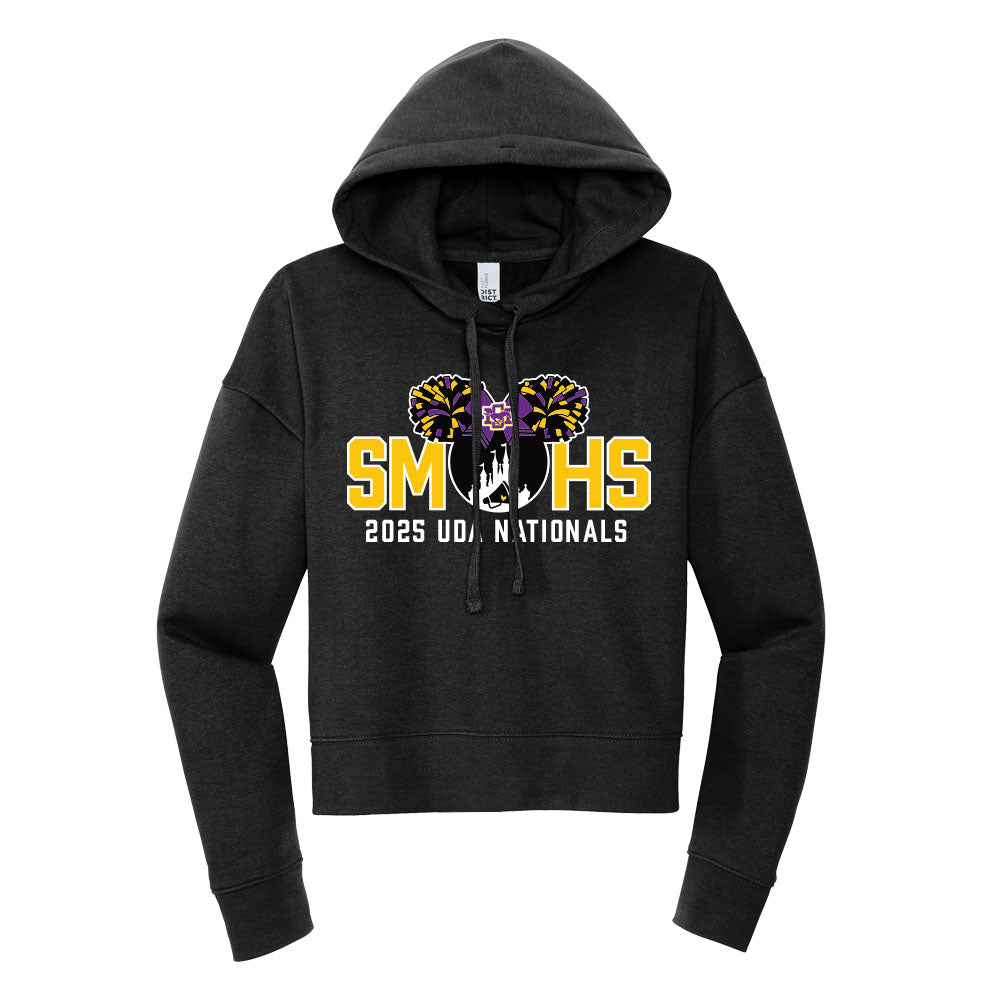 SMHS Nationals Pom Pom Cropped Hoodie