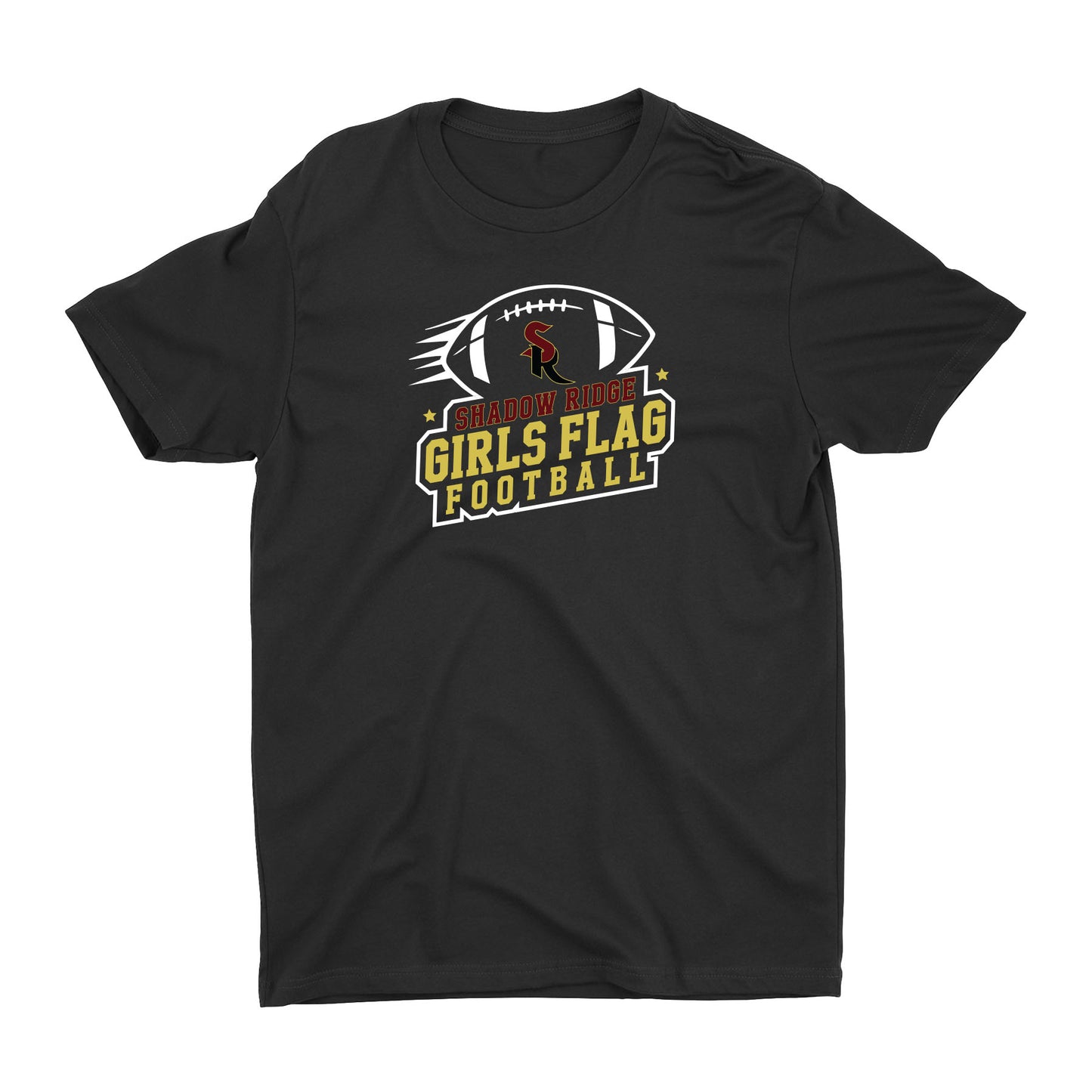 Shadow Ridge Girls Flag Football Unisex Tee