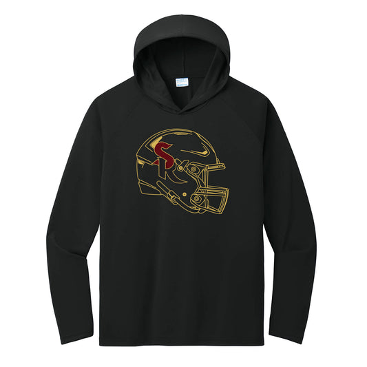 Shadow Ridge Helmet Performance Hooded Long Sleeve Tee