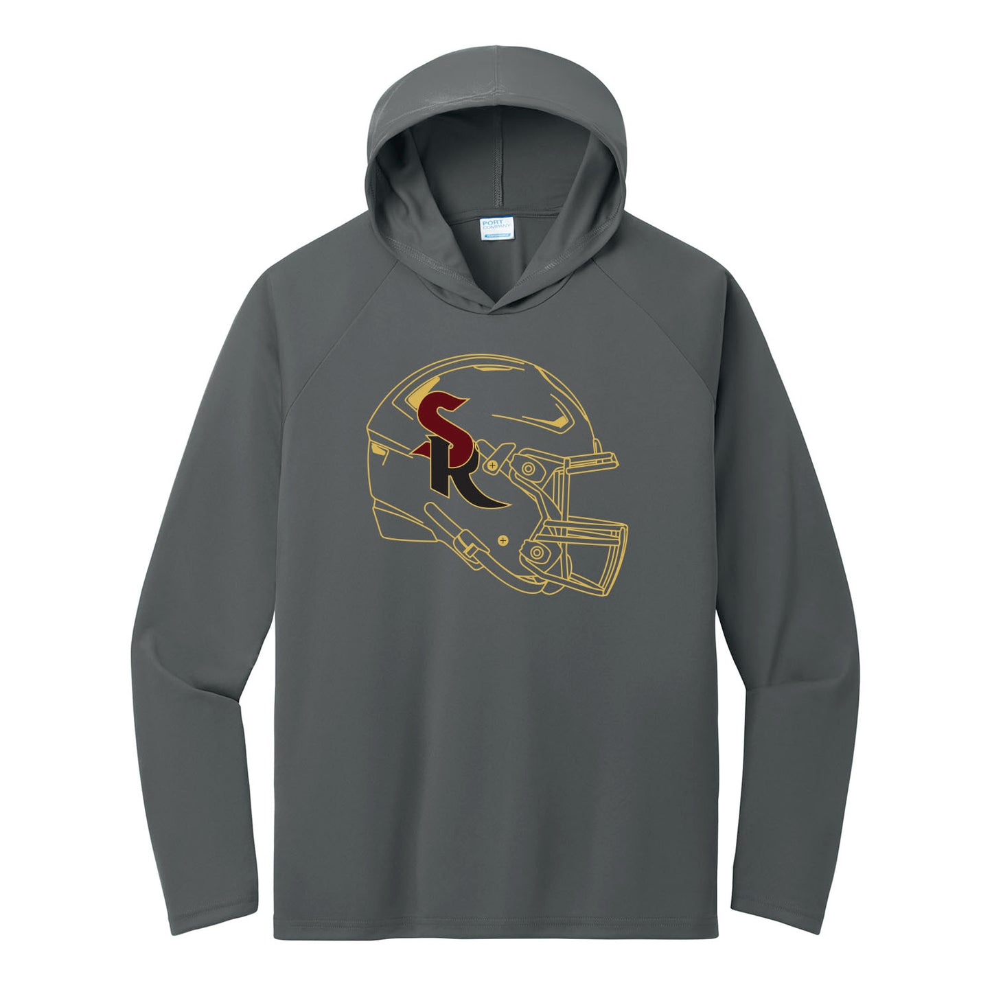 Shadow Ridge Helmet Performance Hooded Long Sleeve Tee