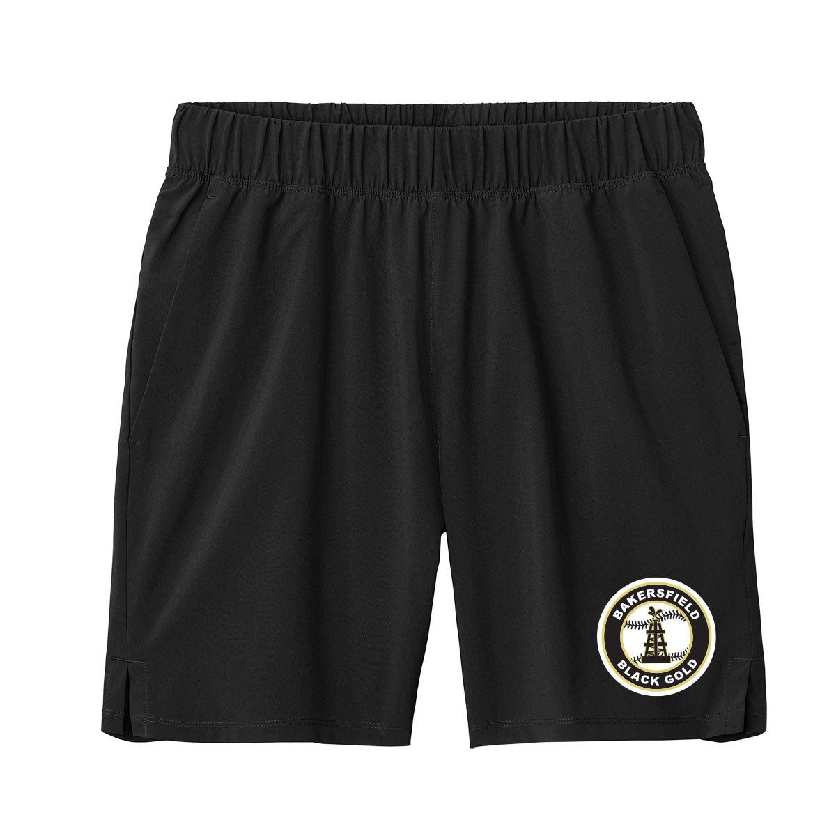 Black Gold Baseball Seal Mens Repeat Short