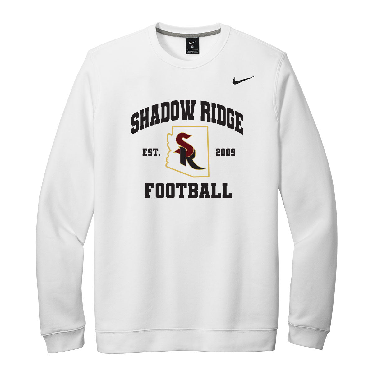 Shadow Ridge Football State Nike Crewneck Sweatshirt
