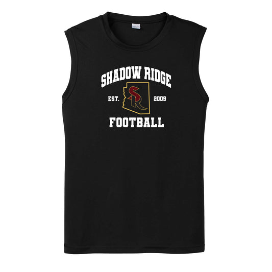 Shadow Ridge Football State Performance Sleeveless Tank