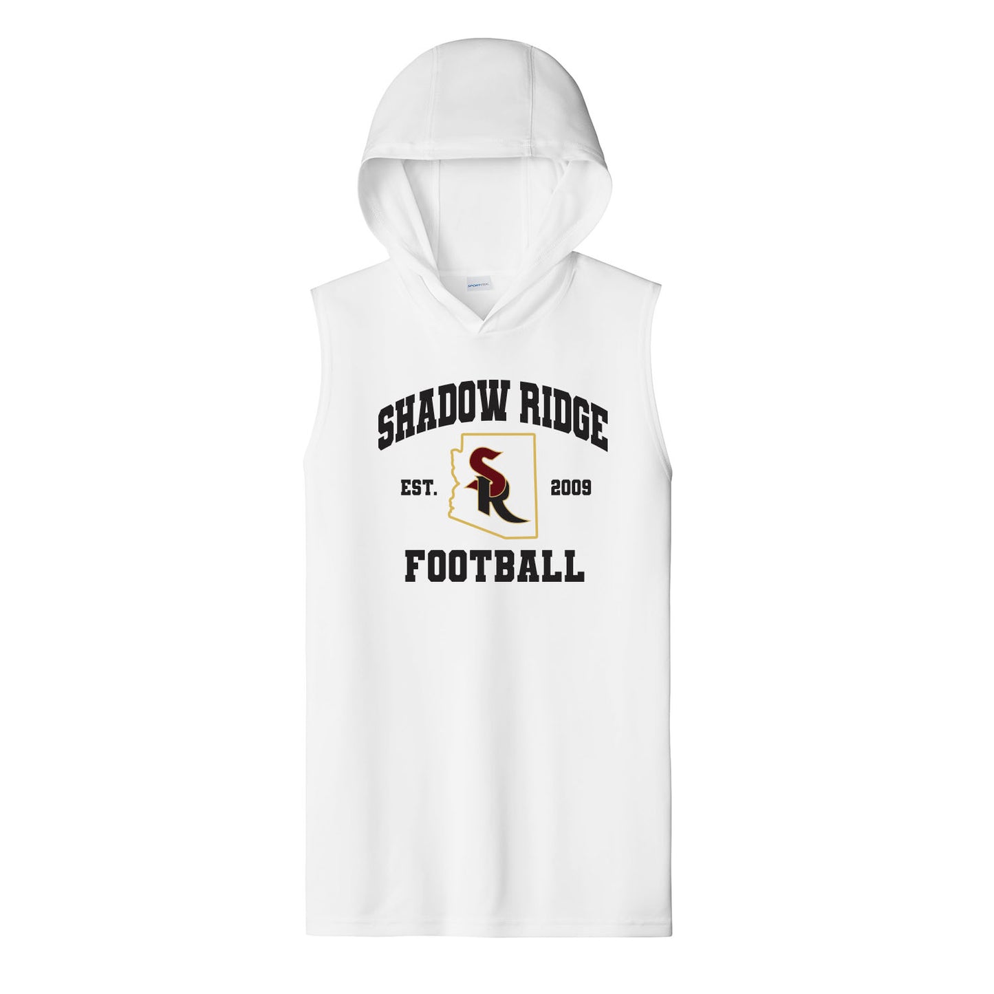 Shadow Ridge Football State Unisex Dri Fit Hooded Tank