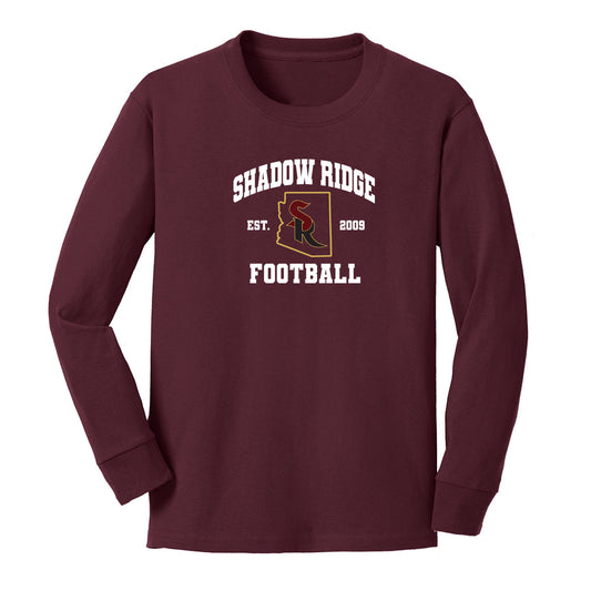 Shadow Ridge Football State Unisex Long Sleeve Tee