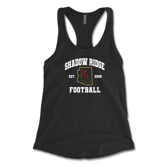 Shadow Ridge Football State Women's Racerback Tank