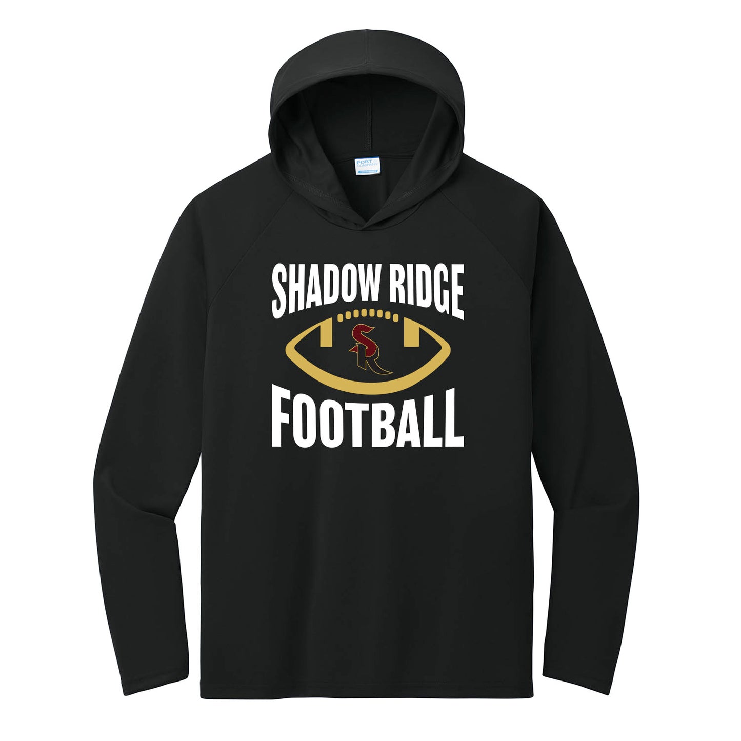 Shadow Ridge Ball Performance Hooded Long Sleeve Tee