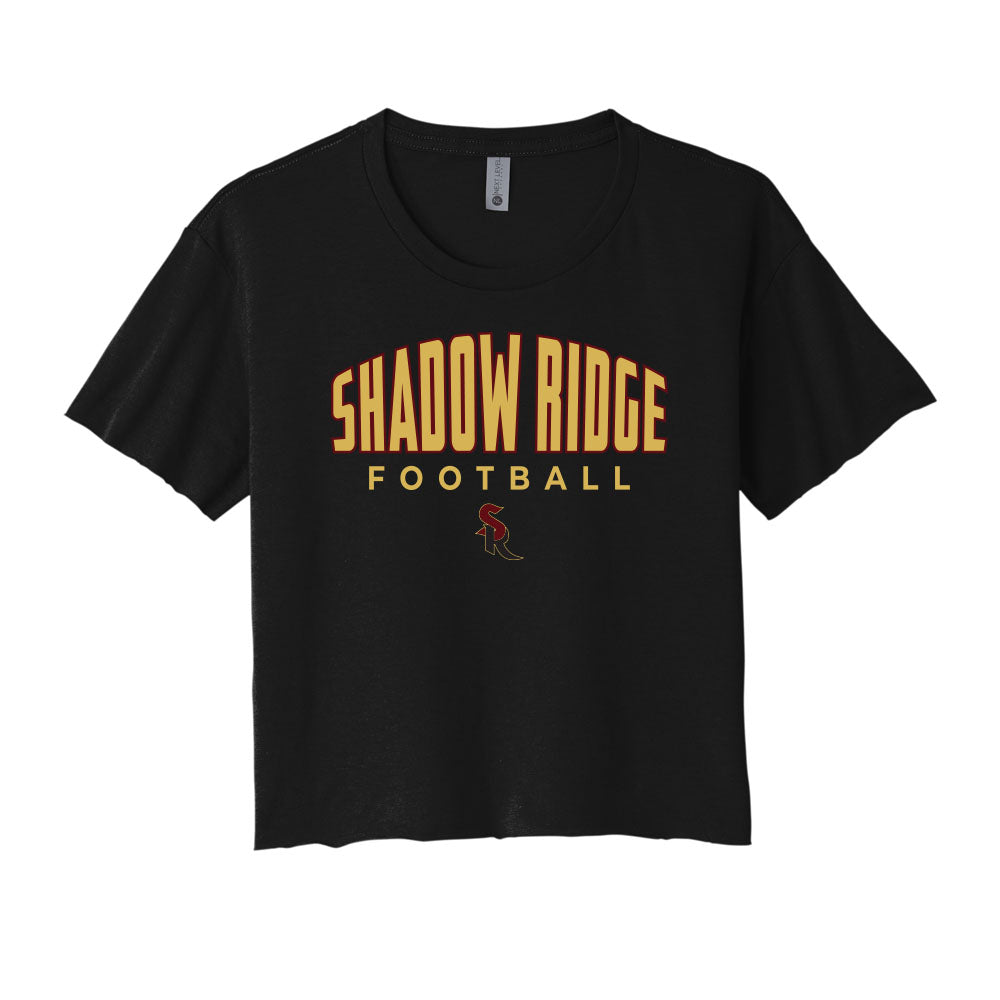 Shadow Ridge Football Cropped Tee