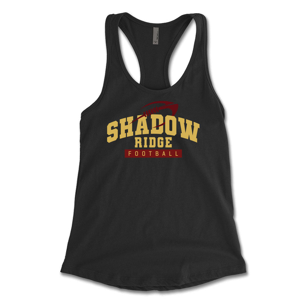 SR Football Women's Racerback Tank