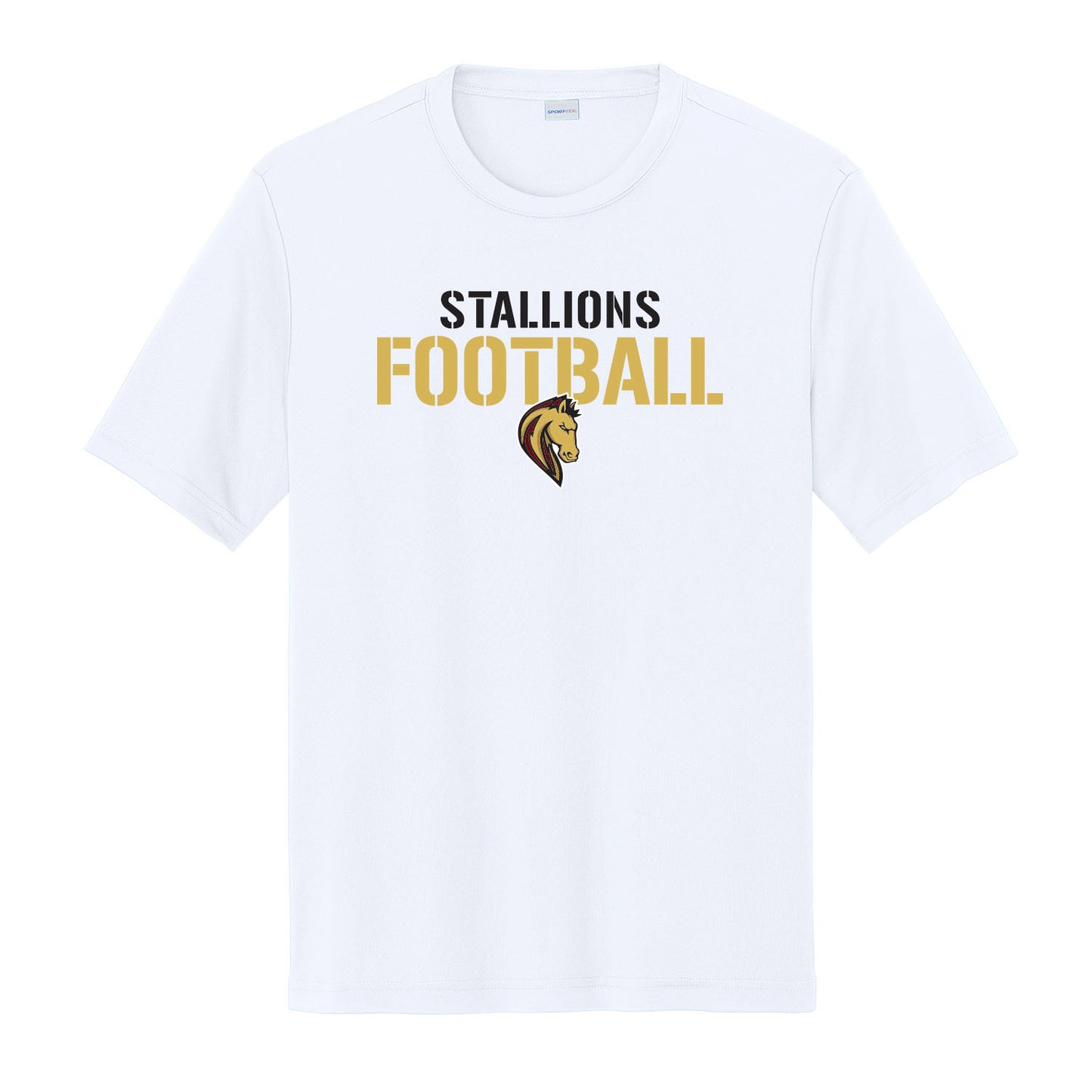 Stallions Football State Dri Fit Tee