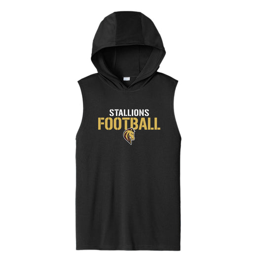 Stallions Football Unisex Dri Fit Hooded Tank