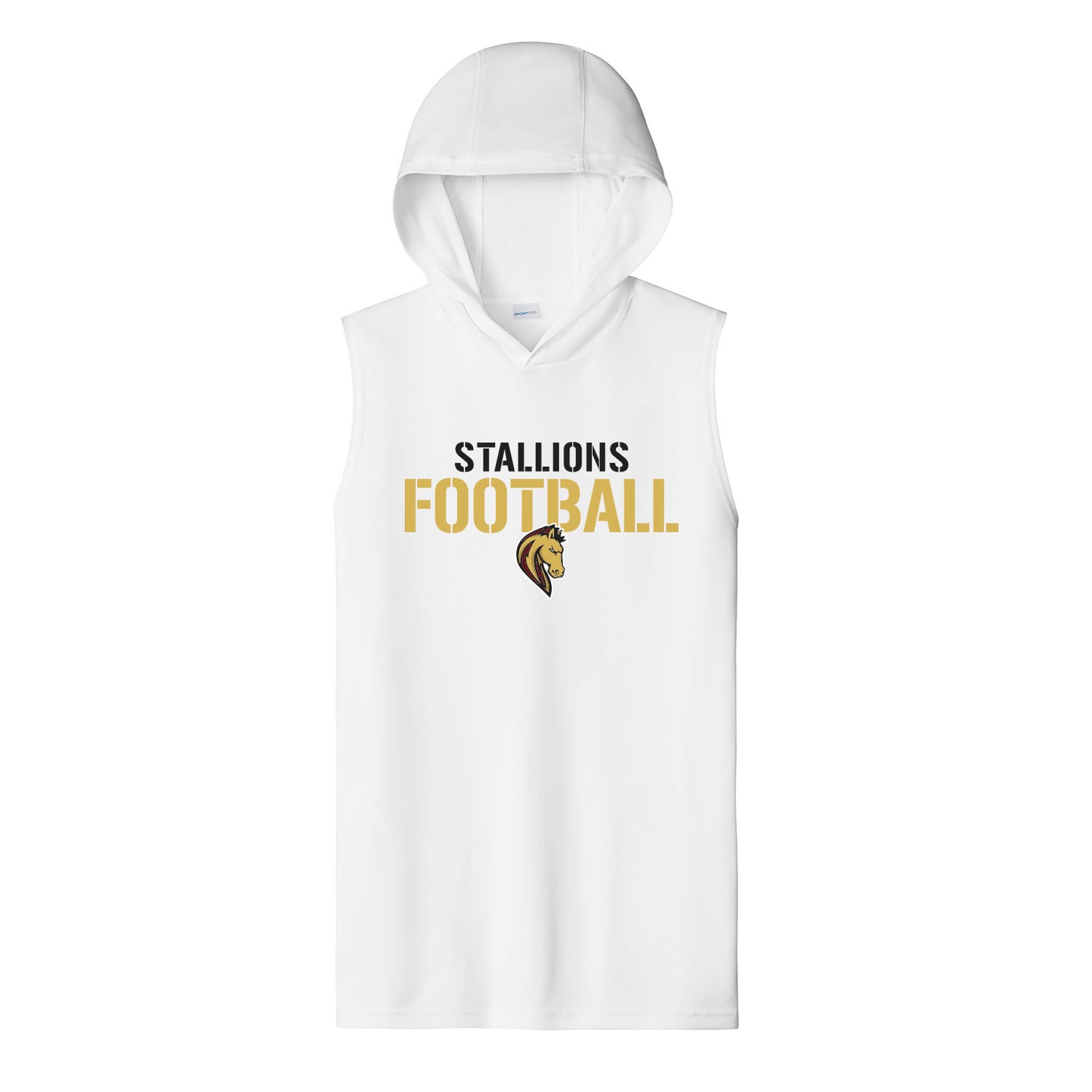 Stallions Football Unisex Dri Fit Hooded Tank