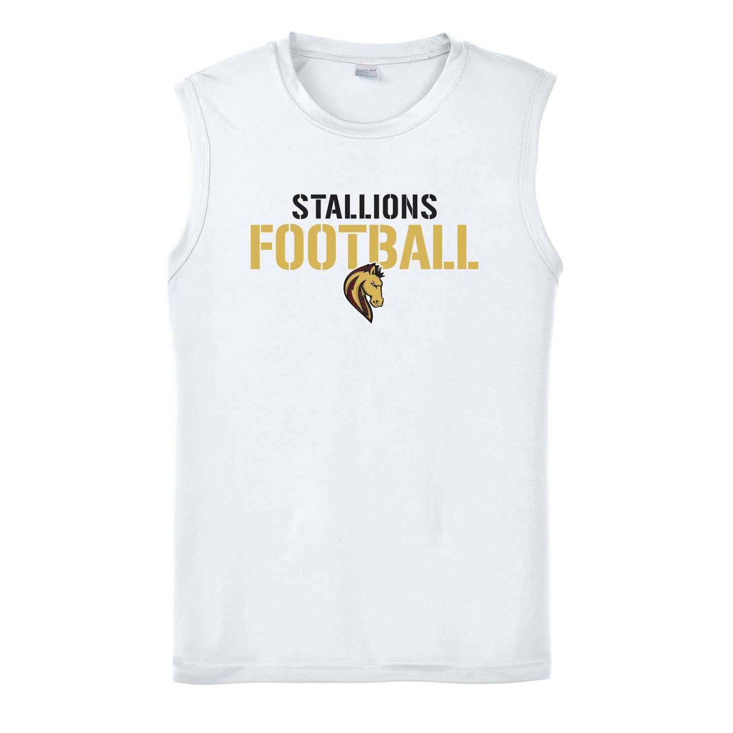 Stallions Football Performance Sleeveless Tank