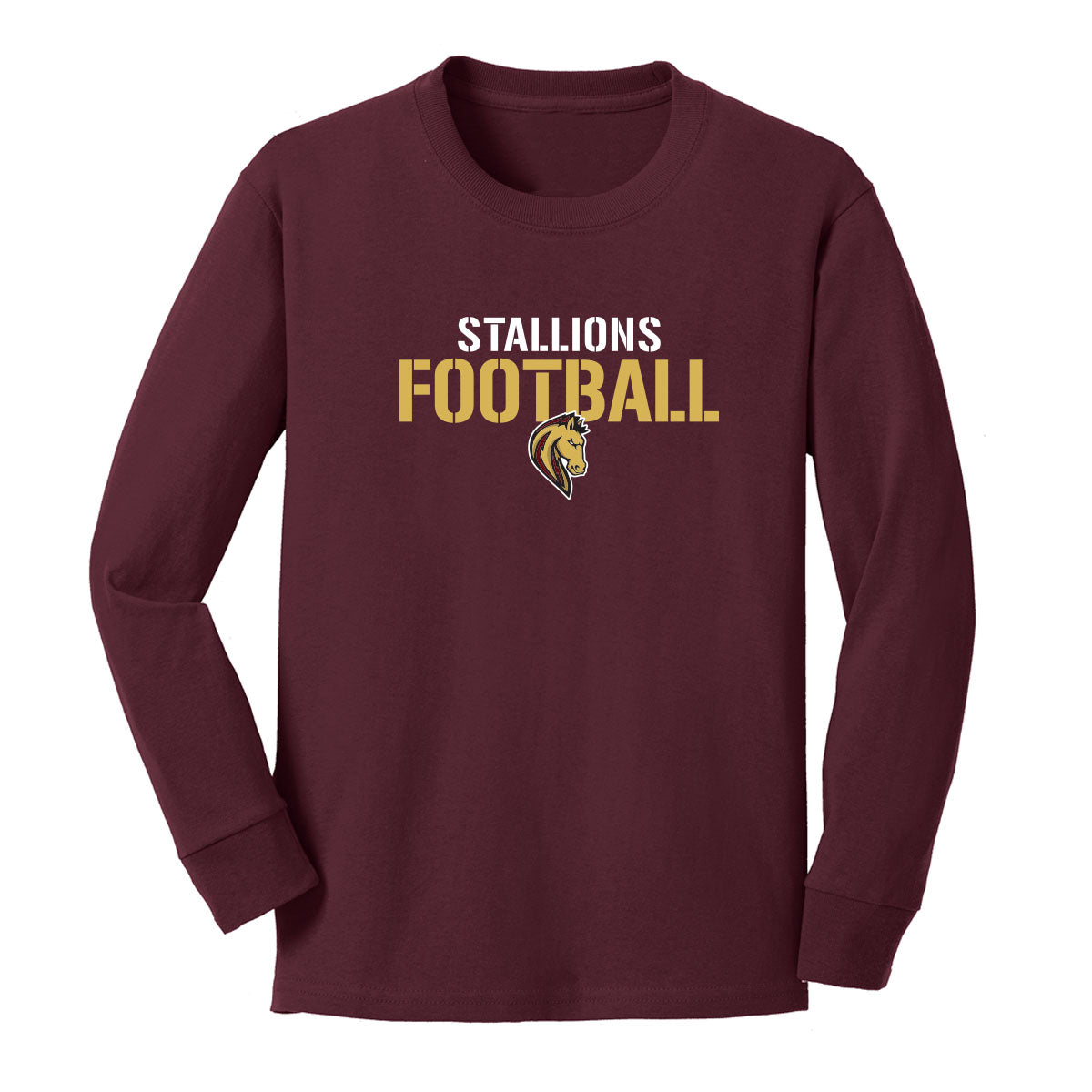 Stallions Football Unisex Long Sleeve Tee