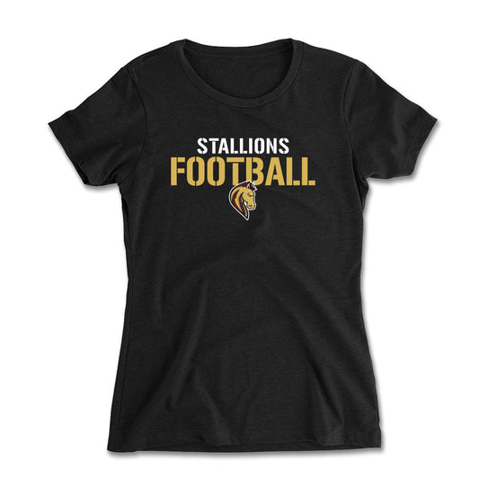 Stallions Football Women's Fit Tee