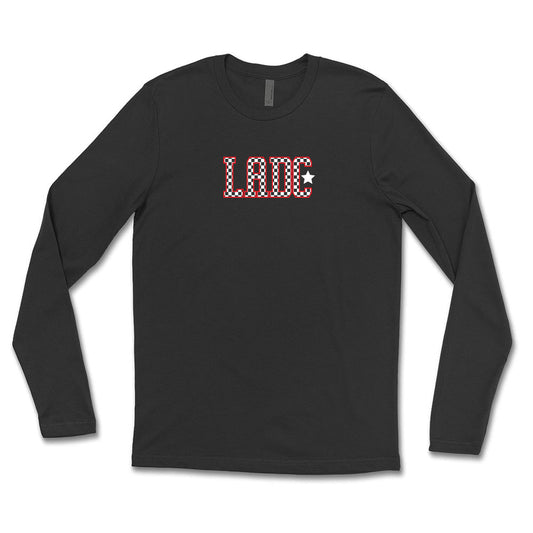 LA Dance Checkered Star Long Sleeve Tee