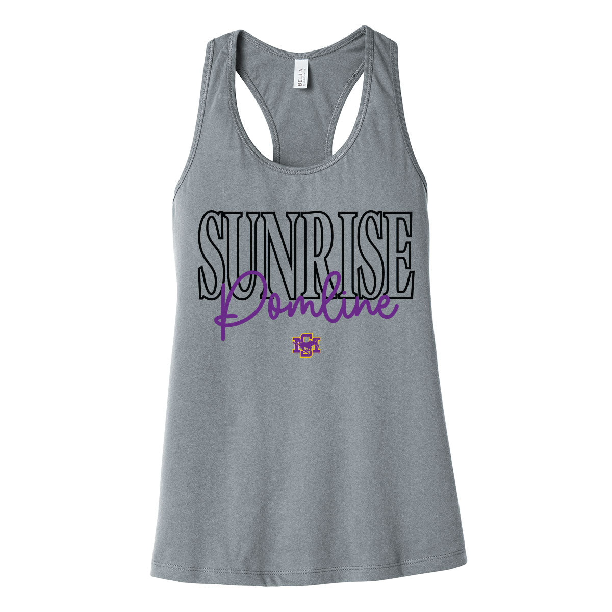 Sunrise Pomline Womens Racerback Tank