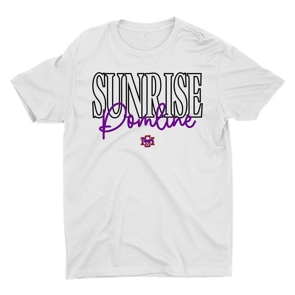 Sunrise Pomline Unisex Crewneck Tee