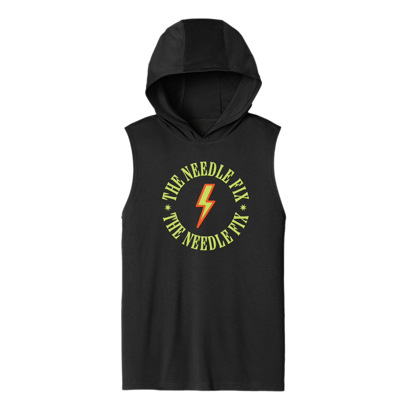 The Needle Fix Crest Unisex Dri Fit Hooded Tank