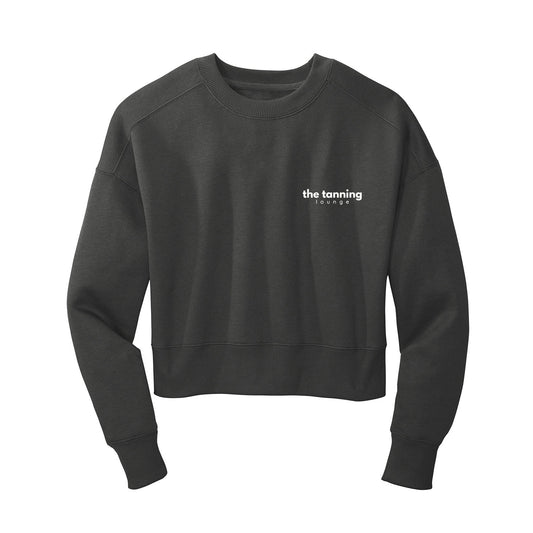 The Tanning Lounge Cropped Crewneck Sweatshirt