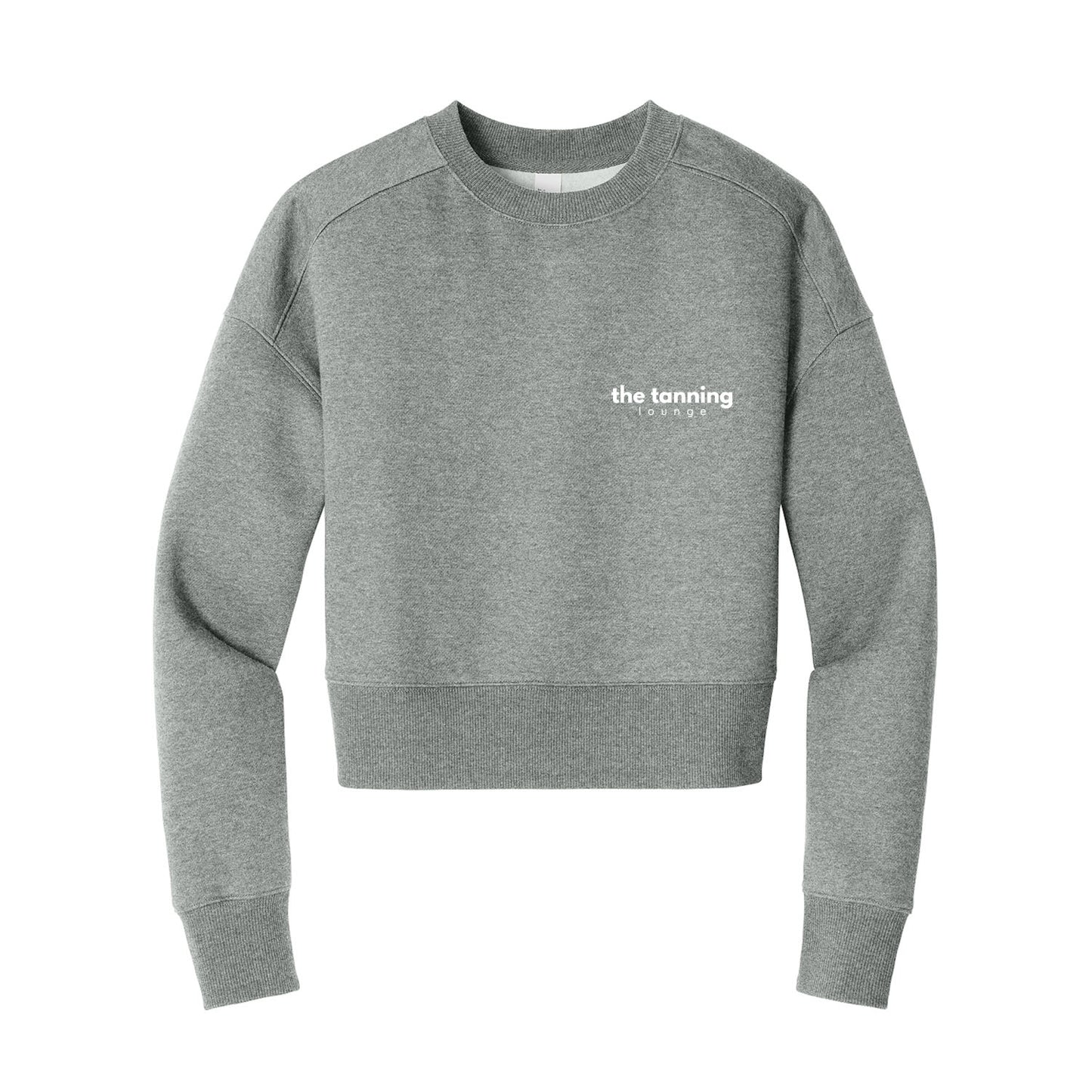 The Tanning Lounge Cropped Crewneck Sweatshirt