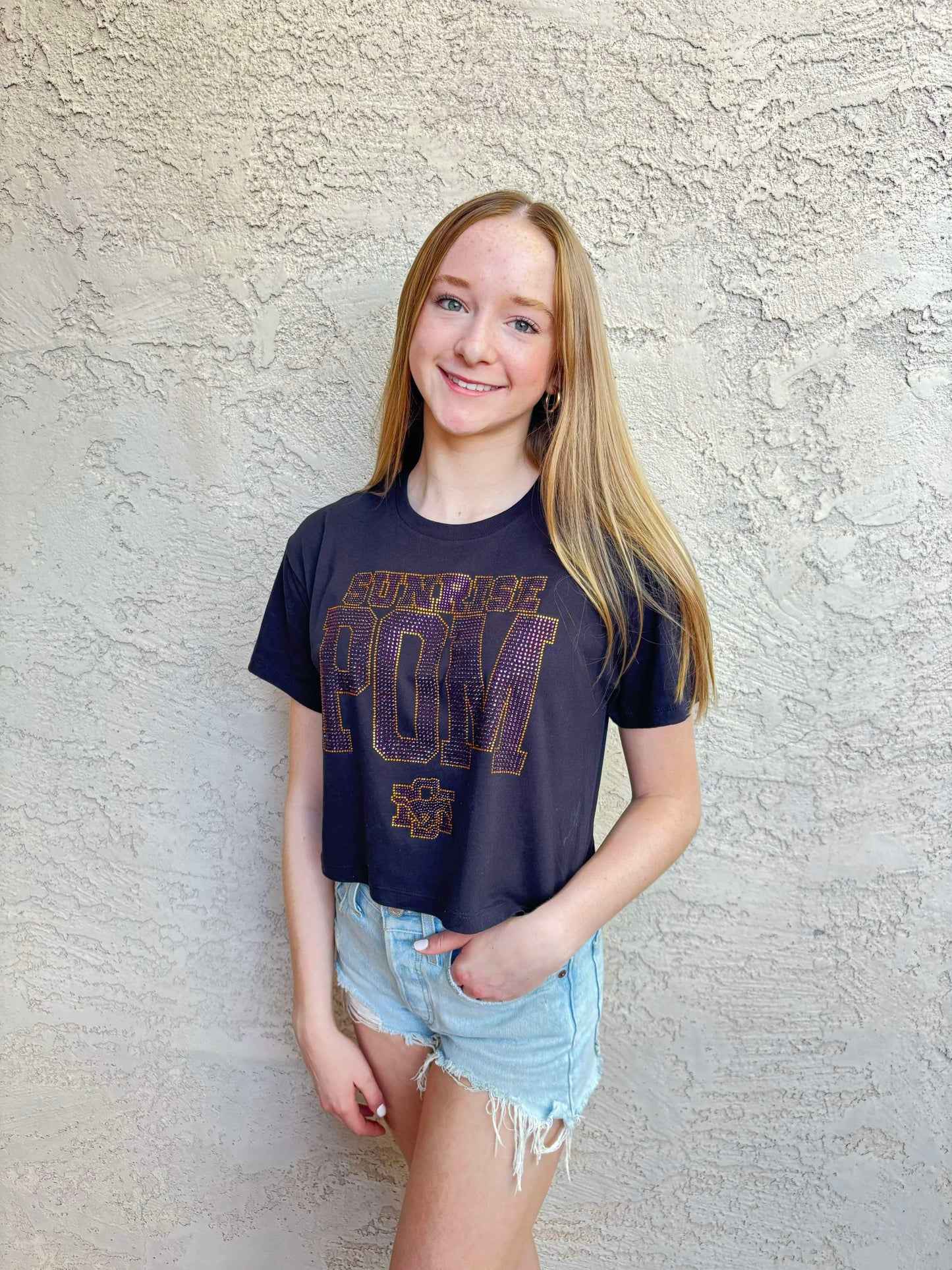 Sunrise Mountain Rhinestone Design (choose your item stye)