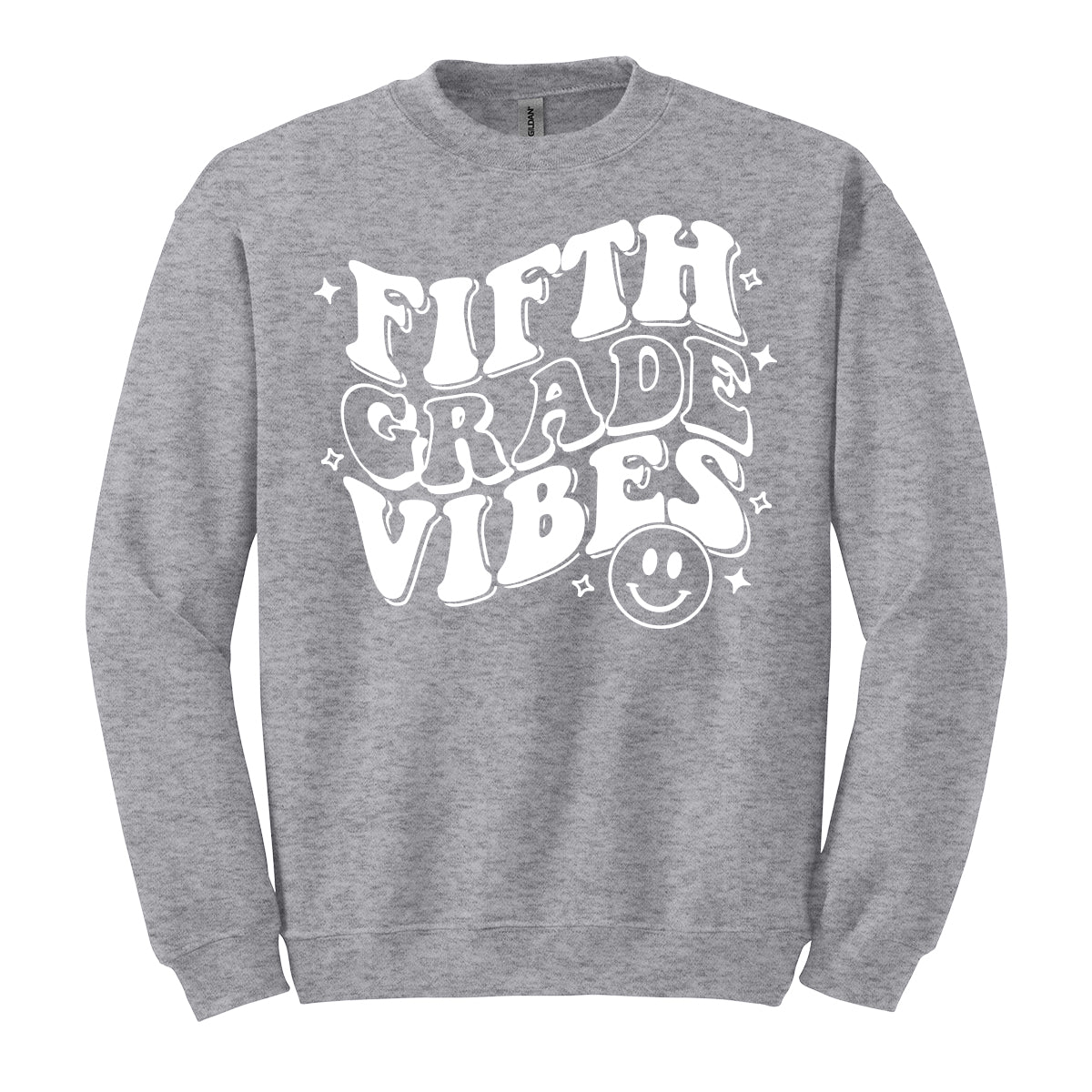Zuni Hills 5th Grade Vibes Crewneck Sweatshirt