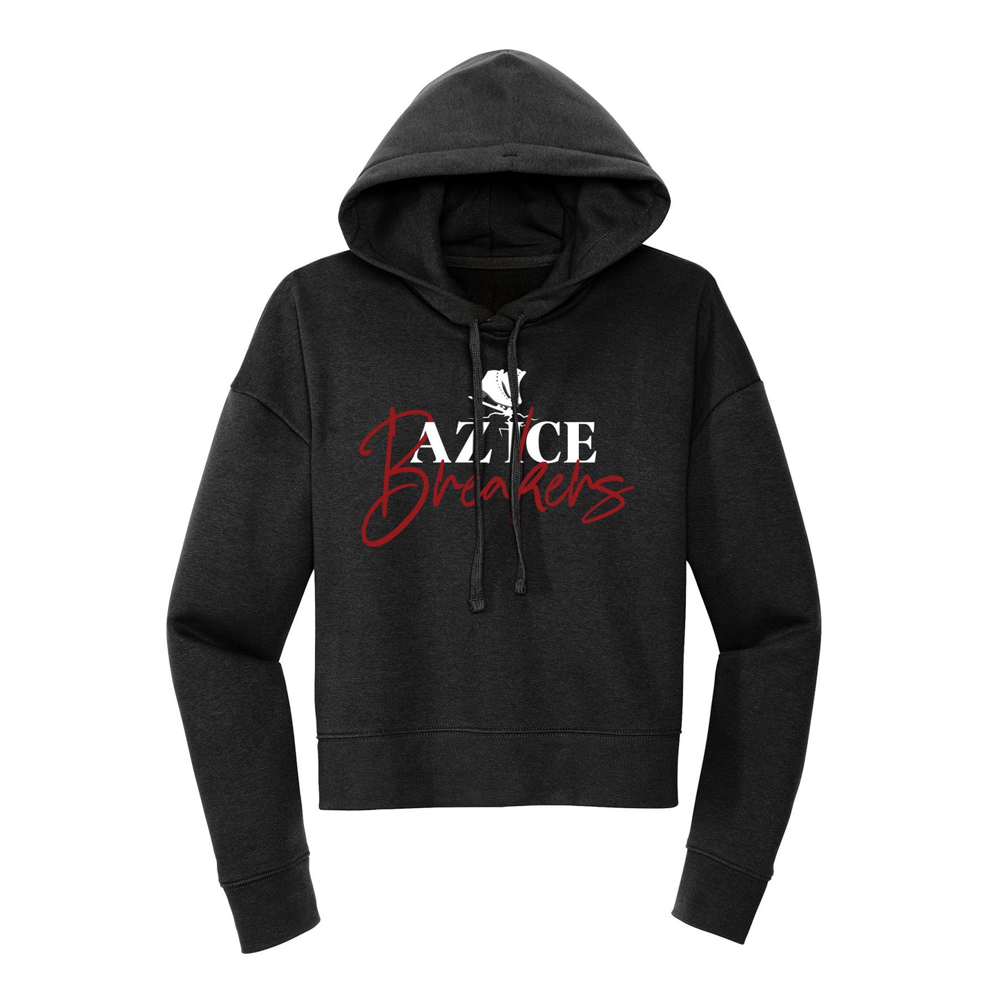 AZ Ice Breakers Stacked Cropped Hoodie