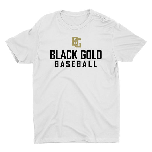 Black Gold Baseball Unisex Tee