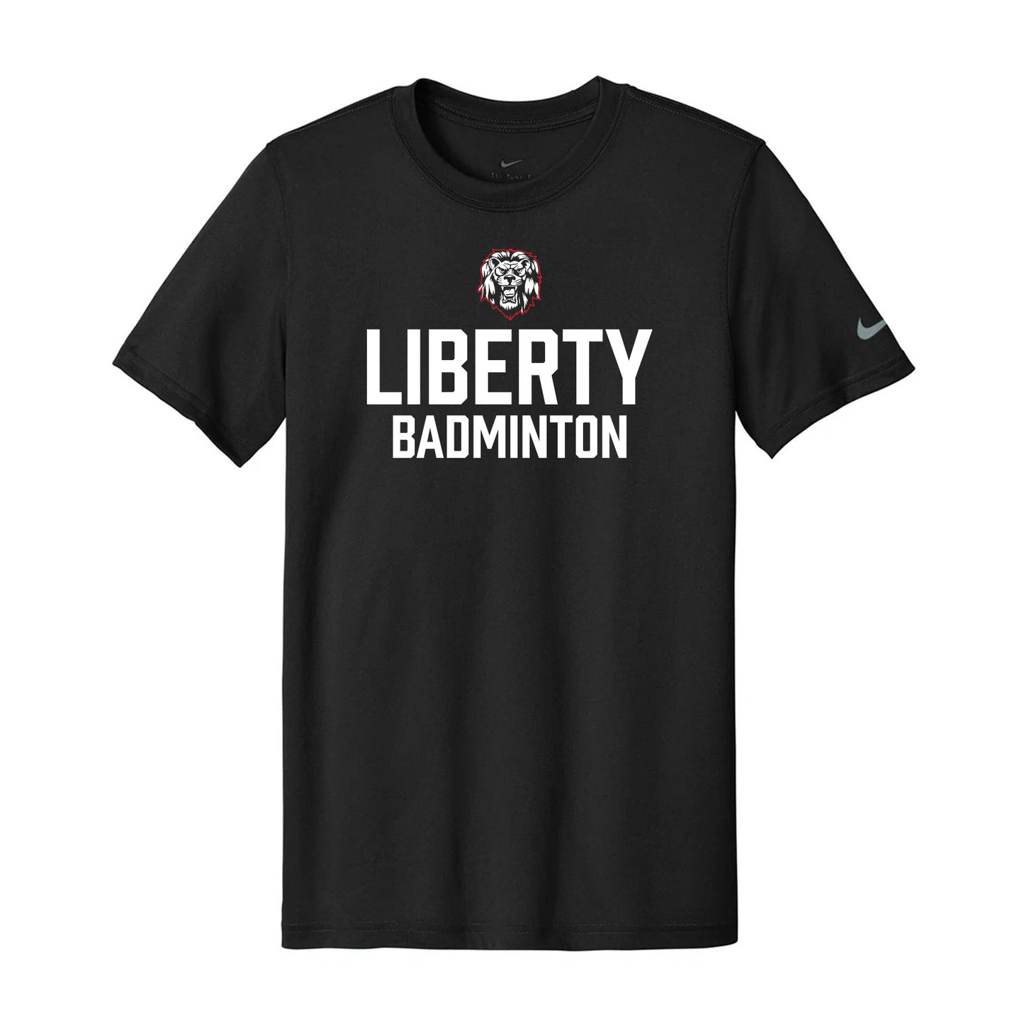 Liberty Badminton Stacked Nike Dri Fit Tee