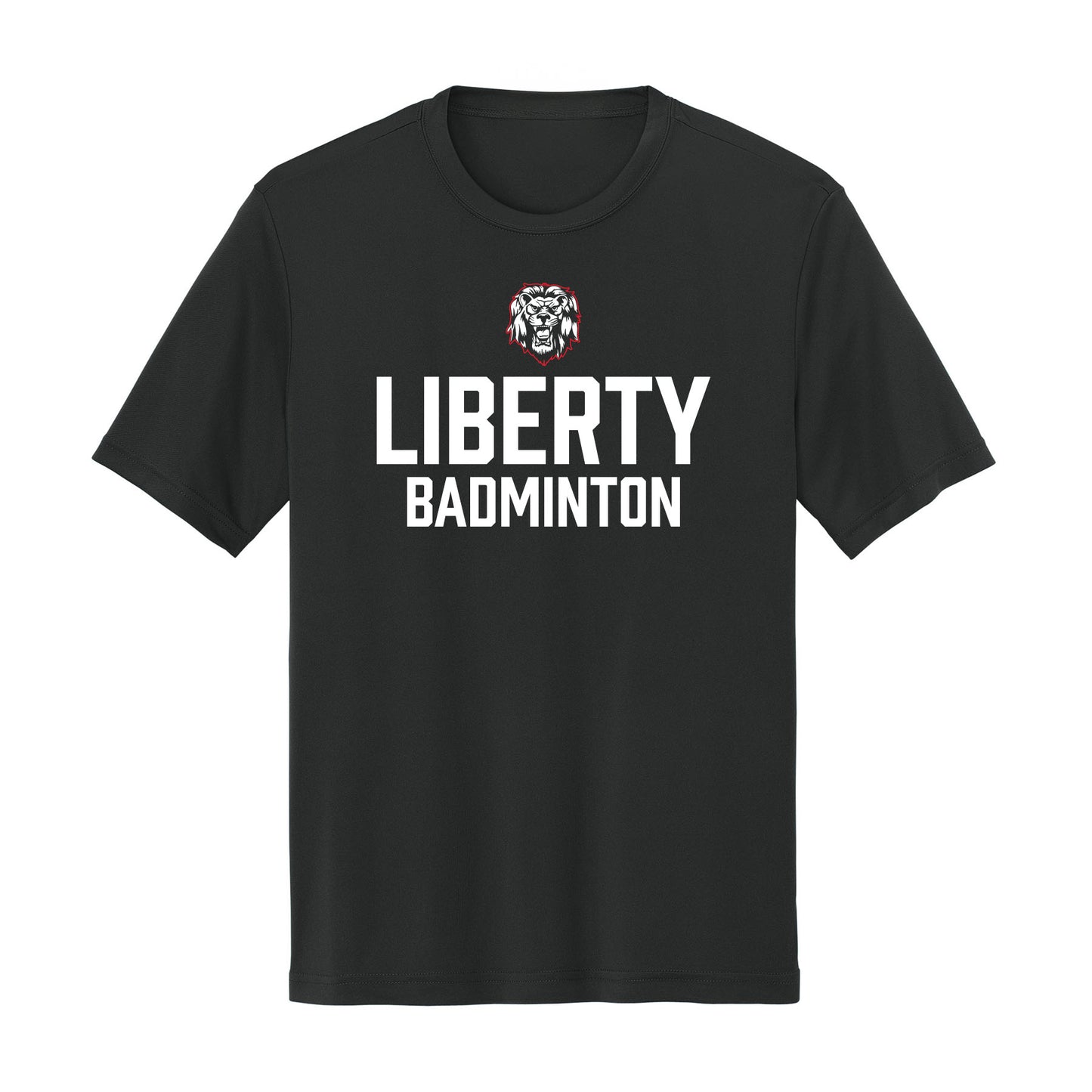 Liberty Badminton Stacked Dri Fit Tee